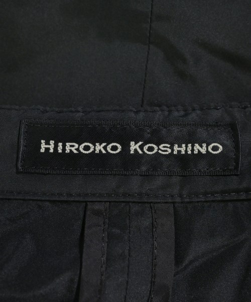 HIROKO KOSHINO（ヒロコ　コシノ）カジュアルジャケット 黒 サイズ:38(S位) レディース/2200612119055