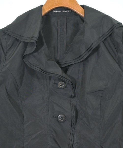 HIROKO KOSHINO（ヒロコ　コシノ）カジュアルジャケット 黒 サイズ:38(S位) レディース/2200612119055
