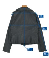 HIROKO KOSHINO（ヒロコ　コシノ）カジュアルジャケット 黒 サイズ:38(S位) レディース/2200612119055