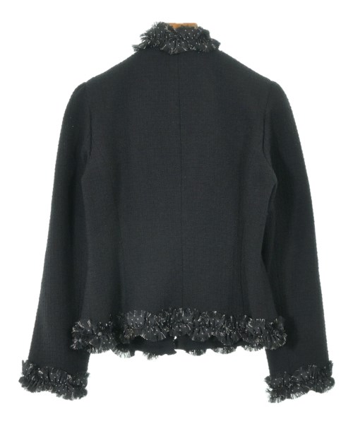 HIROKO KOSHINO（ヒロコ　コシノ）ノーカラージャケット 黒 サイズ:-(M位) レディース/2200612119079