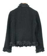 HIROKO KOSHINO（ヒロコ　コシノ）ノーカラージャケット 黒 サイズ:-(M位) レディース/2200612119079