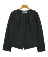 HIROKO KOSHINO（ヒロコ　コシノ）ノーカラージャケット 黒 サイズ:38(S位) レディース/2200612119086