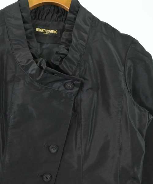 HIROKO KOSHINO（ヒロコ　コシノ）カジュアルジャケット 黒 サイズ:38(S位) レディース/2200612119093