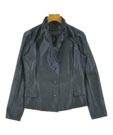 HIROKO KOSHINO（ヒロコ　コシノ）テーラードジャケット 青 サイズ:38(S位) レディース/2200612119109