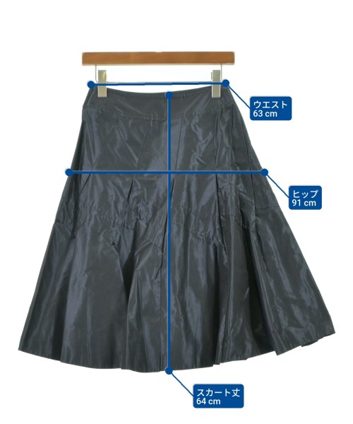 HIROKO KOSHINO（ヒロコ　コシノ）ロング・マキシ丈スカート 青 サイズ:38(S位) レディース/2200612119116