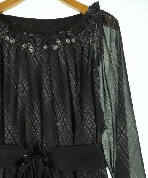 HIROKO KOSHINO（ヒロコ　コシノ）ワンピース 黒 サイズ:38(S位) レディース/2200612119123