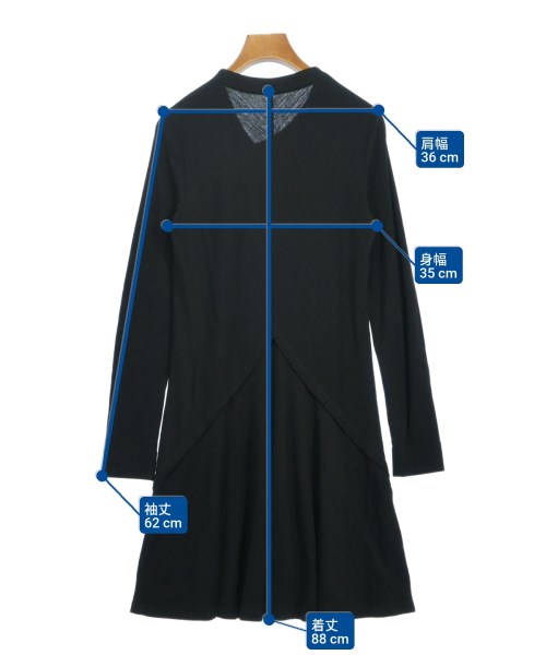 HIROKO KOSHINO（ヒロコ　コシノ）ワンピース 黒 サイズ:38(S位) レディース/2200612119178