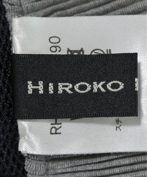 HIROKO KOSHINO（ヒロコ　コシノ）ロング・マキシ丈スカート グレー サイズ:38(S位) レディース/2200612119192