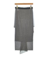 HIROKO KOSHINO（ヒロコ　コシノ）ロング・マキシ丈スカート グレー サイズ:38(S位) レディース/2200612119192
