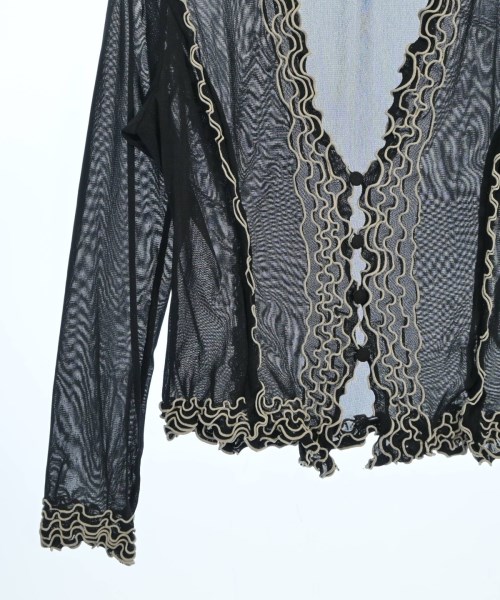 HIROKO KOSHINO（ヒロコ　コシノ）カーディガン 黒 サイズ:38(S位) レディース/2200612119253