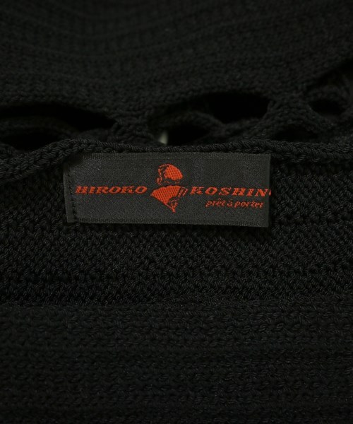 HIROKO KOSHINO（ヒロコ　コシノ）ベスト/ノースリーブ 黒 サイズ:9(M位) レディース/2200612119260