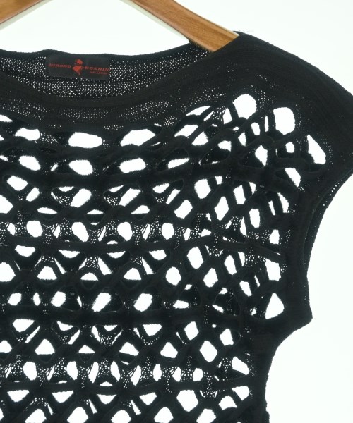 HIROKO KOSHINO（ヒロコ　コシノ）ベスト/ノースリーブ 黒 サイズ:9(M位) レディース/2200612119260