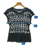 HIROKO KOSHINO（ヒロコ　コシノ）ベスト/ノースリーブ 黒 サイズ:9(M位) レディース/2200612119260