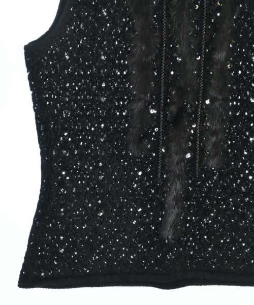HIROKO KOSHINO（ヒロコ　コシノ）ベスト/ノースリーブ 黒 サイズ:9(M位) レディース/2200612119277