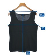 HIROKO KOSHINO（ヒロコ　コシノ）ベスト/ノースリーブ 黒 サイズ:38(S位) レディース/2200612119284