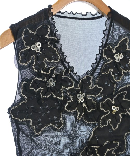 HIROKO KOSHINO（ヒロコ　コシノ）Tシャツ・カットソー 黒 サイズ:-(XS位) レディース/2200612119307