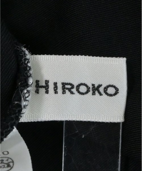 HIROKO KOSHINO（ヒロコ　コシノ）ノースリーブ 黒 サイズ:38(S位) レディース/2200612119314