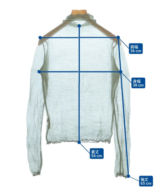 HIROKO KOSHINO（ヒロコ　コシノ）Tシャツ・カットソー カーキ サイズ:-(S位) レディース/2200612119321