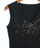HIROKO KOSHINO（ヒロコ　コシノ）ベスト/ノースリーブ 黒 サイズ:38(S位) レディース/2200612119338