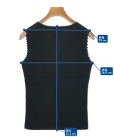 HIROKO KOSHINO（ヒロコ　コシノ）ベスト/ノースリーブ 黒 サイズ:38(S位) レディース/2200612119338