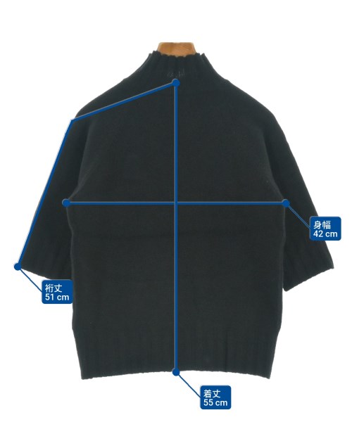 HIROKO KOSHINO（ヒロコ　コシノ）ニット・セーター 黒 サイズ:9(M位) レディース/2200612119444