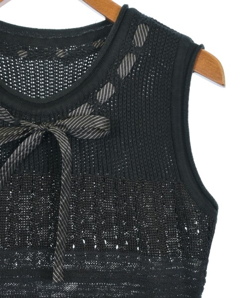 HIROKO KOSHINO（ヒロコ　コシノ）ベスト/ノースリーブ 黒 サイズ:-(S位) レディース/2200612119482