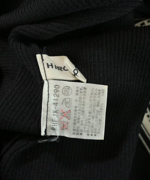 HIROKO KOSHINO（ヒロコ　コシノ）ニット・セーター 黒 サイズ:9(M位) レディース/2200612119505
