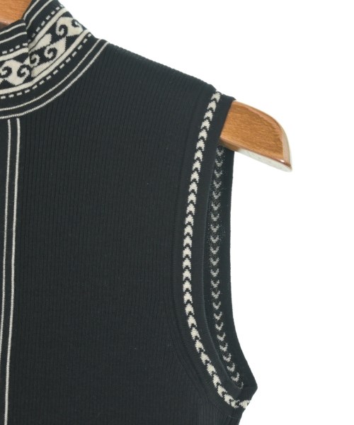 HIROKO KOSHINO（ヒロコ　コシノ）ニット・セーター 黒 サイズ:9(M位) レディース/2200612119505