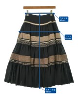 HIROKO KOSHINO（ヒロコ　コシノ）ロング・マキシ丈スカート 黒 サイズ:38(S位) レディース/2200612119574