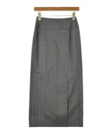 HIROKO KOSHINO（ヒロコ　コシノ）ロング・マキシ丈スカート グレー サイズ:9(M位) レディース/2200612119628