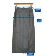 HIROKO KOSHINO（ヒロコ　コシノ）ロング・マキシ丈スカート グレー サイズ:9(M位) レディース/2200612119628