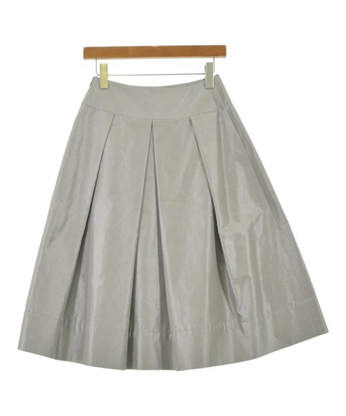 HIROKO KOSHINO（ヒロコ　コシノ）ひざ丈スカート グレー サイズ:38(S位) レディース/2200612119635