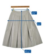 HIROKO KOSHINO（ヒロコ　コシノ）ひざ丈スカート グレー サイズ:38(S位) レディース/2200612119635