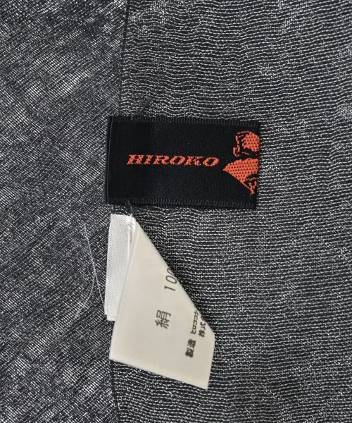 HIROKO KOSHINO（ヒロコ　コシノ）ストール 黒 サイズ:- レディース/2200612119659