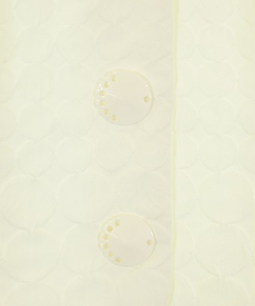 HIROKO KOSHINO（ヒロコ　コシノ）ノーカラージャケット 白 サイズ:38(S位) レディース/2200669012033