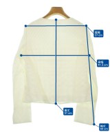 HIROKO KOSHINO（ヒロコ　コシノ）ノーカラージャケット 白 サイズ:38(S位) レディース/2200669012033