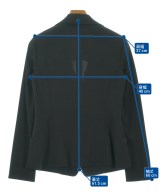 HIROKO KOSHINO（ヒロコ　コシノ）テーラードジャケット 黒 サイズ:38(S位) レディース/2200669012040