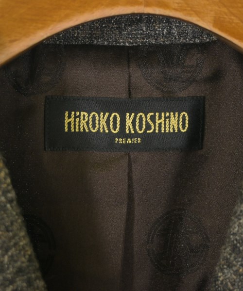 HIROKO KOSHINO（ヒロコ　コシノ）テーラードジャケット グレー サイズ:36(XS位) レディース/2200669012057