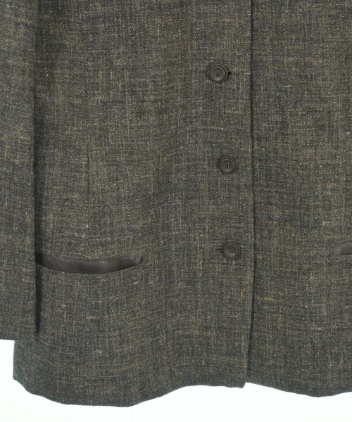 HIROKO KOSHINO（ヒロコ　コシノ）テーラードジャケット グレー サイズ:36(XS位) レディース/2200669012057
