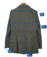 HIROKO KOSHINO（ヒロコ　コシノ）テーラードジャケット グレー サイズ:36(XS位) レディース/2200669012057