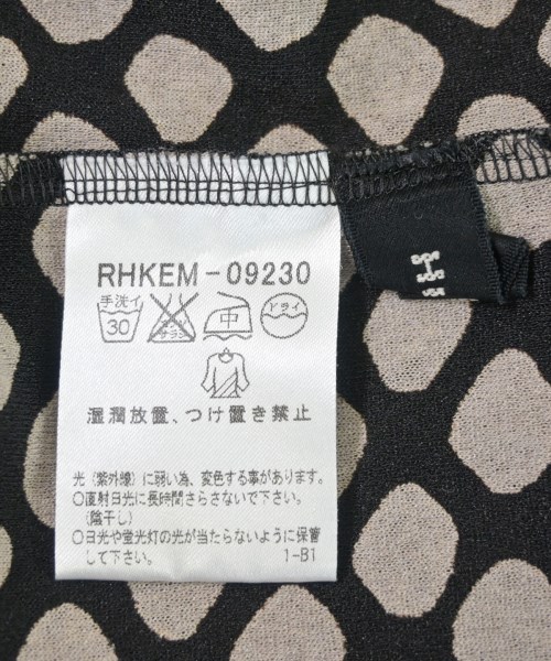 HIROKO KOSHINO（ヒロコ　コシノ）Tシャツ・カットソー 黒 サイズ:38(S位) レディース/2200669012187