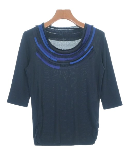 HIROKO KOSHINO(ヒロコ　コシノ)Tシャツ・カットソー 紺 サイズ:38(S位)/2200669012217