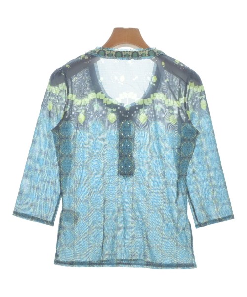 HIROKO KOSHINO（ヒロコ　コシノ）Tシャツ・カットソー 青 サイズ:38(S位) レディース/2200669012224