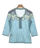 HIROKO KOSHINO（ヒロコ　コシノ）Tシャツ・カットソー 青 サイズ:38(S位) レディース/2200669012224