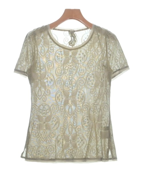 HIROKO KOSHINO(ヒロコ　コシノ)Tシャツ・カットソー ベージュ サイズ:38(S位)/2200669012255