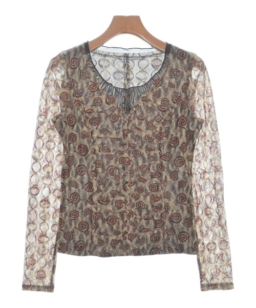 HIROKO KOSHINO(ヒロコ　コシノ)Tシャツ・カットソー ベージュ サイズ:38(S位)/2200669012262