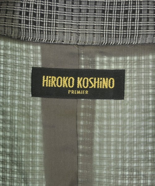 HIROKO KOSHINO（ヒロコ　コシノ）カジュアルジャケット 黒 サイズ:38(S位) レディース/2200669012279