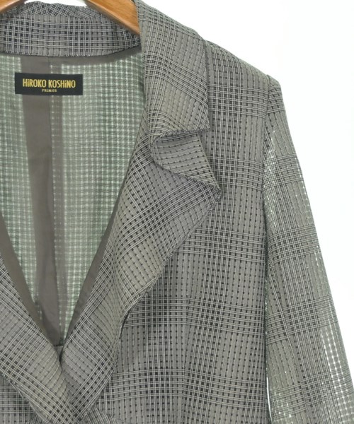 HIROKO KOSHINO（ヒロコ　コシノ）カジュアルジャケット 黒 サイズ:38(S位) レディース/2200669012279