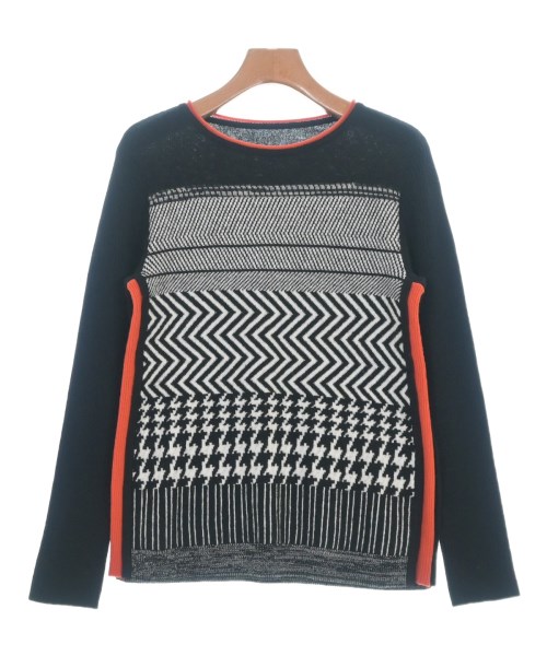 HIROKO KOSHINO(ヒロコ　コシノ)ニット・セーター 黒 サイズ:38(S位)/2200669012286