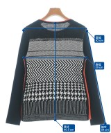 HIROKO KOSHINO（ヒロコ　コシノ）ニット・セーター 黒 サイズ:38(S位) レディース/2200669012286